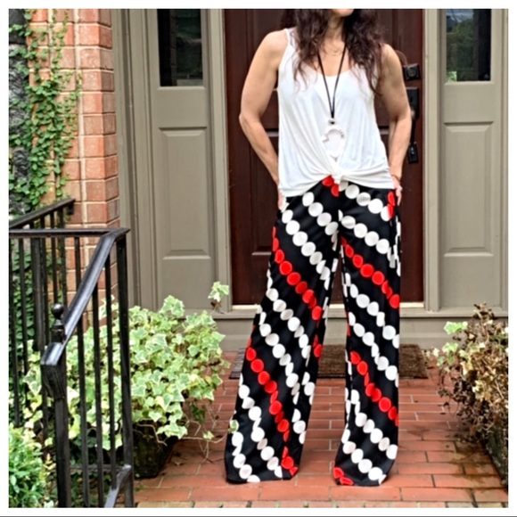 ✨LAST ONE ✨MADE IN ITALY✨Chic wide leg pants - Picture 2 of 8